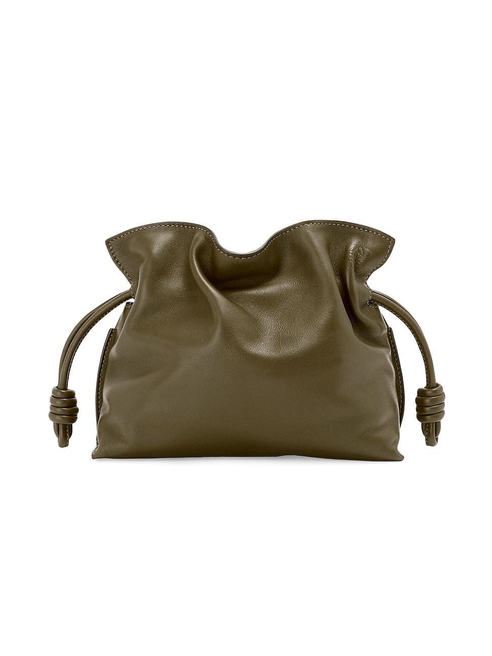 Loewe Mini Flamenco Leather Clutch Product Image