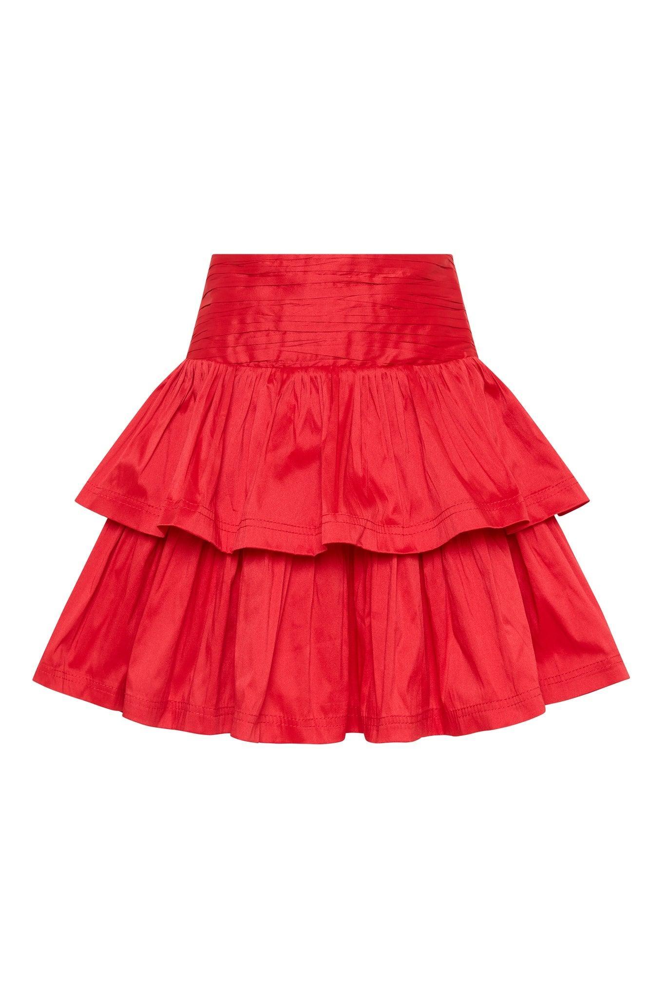 Rhythmic Tiered Frill Skirt Product Image