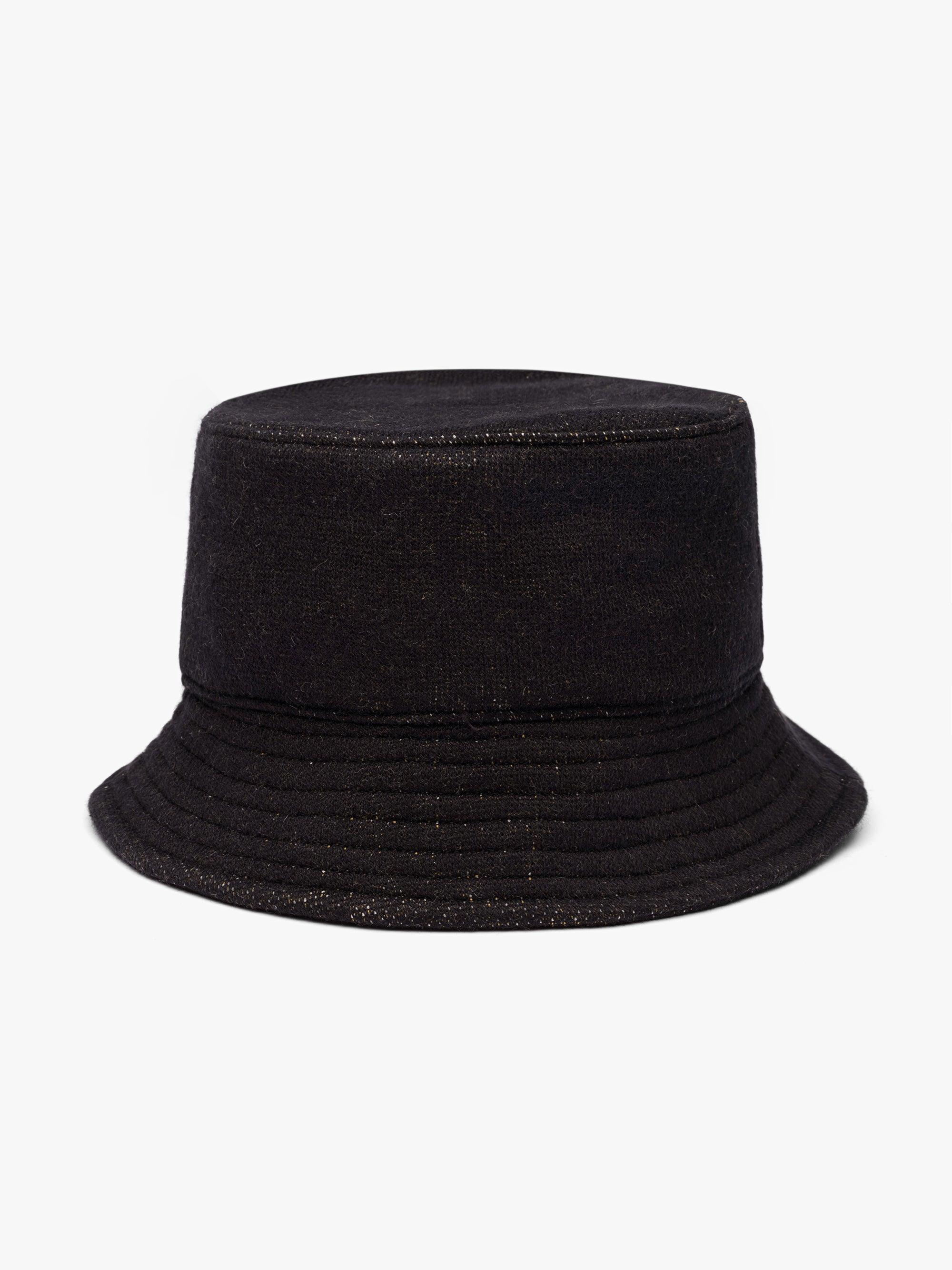 KNIT SCRIPT BUCKET HAT Male Product Image