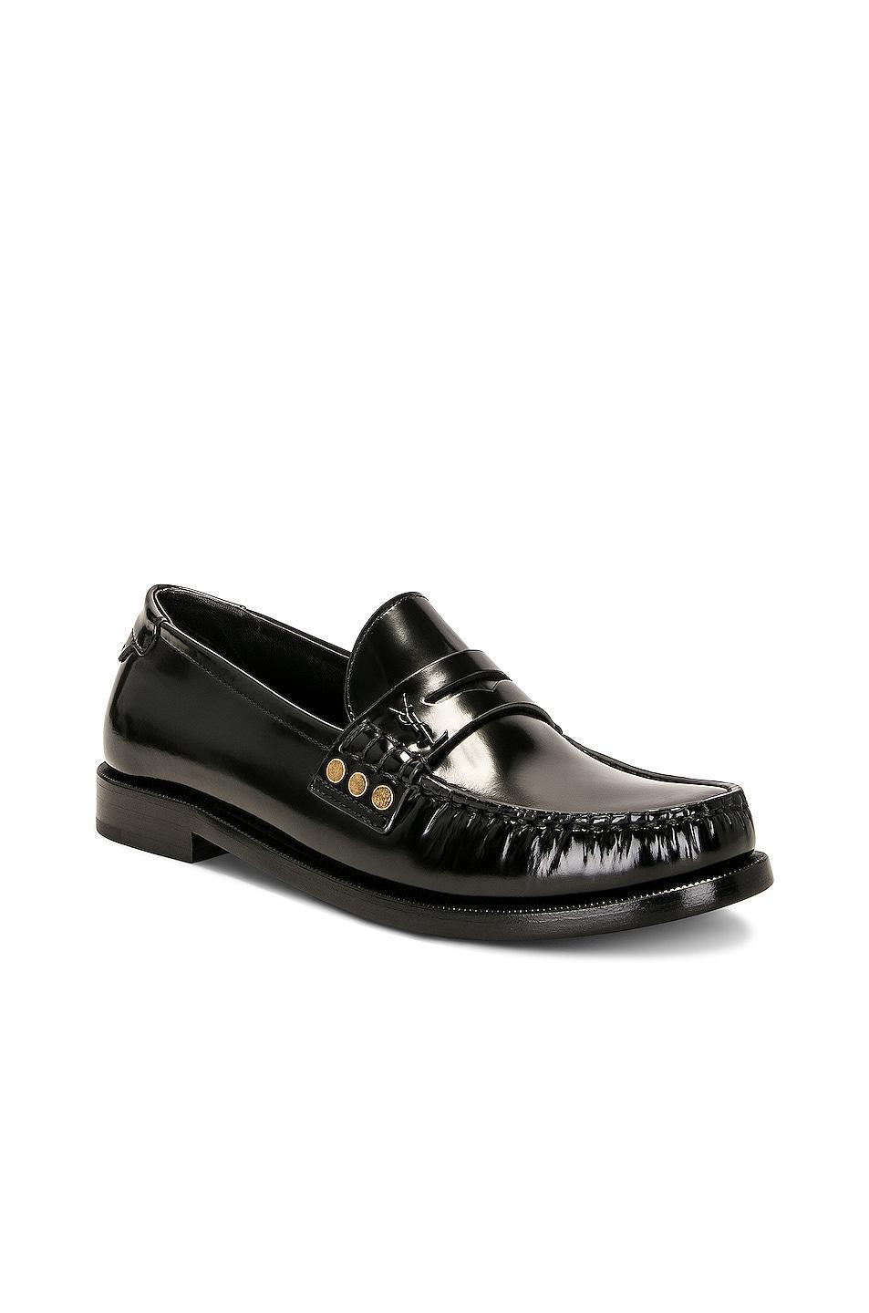 Saint Laurent Le Loafer 15 in Black Product Image