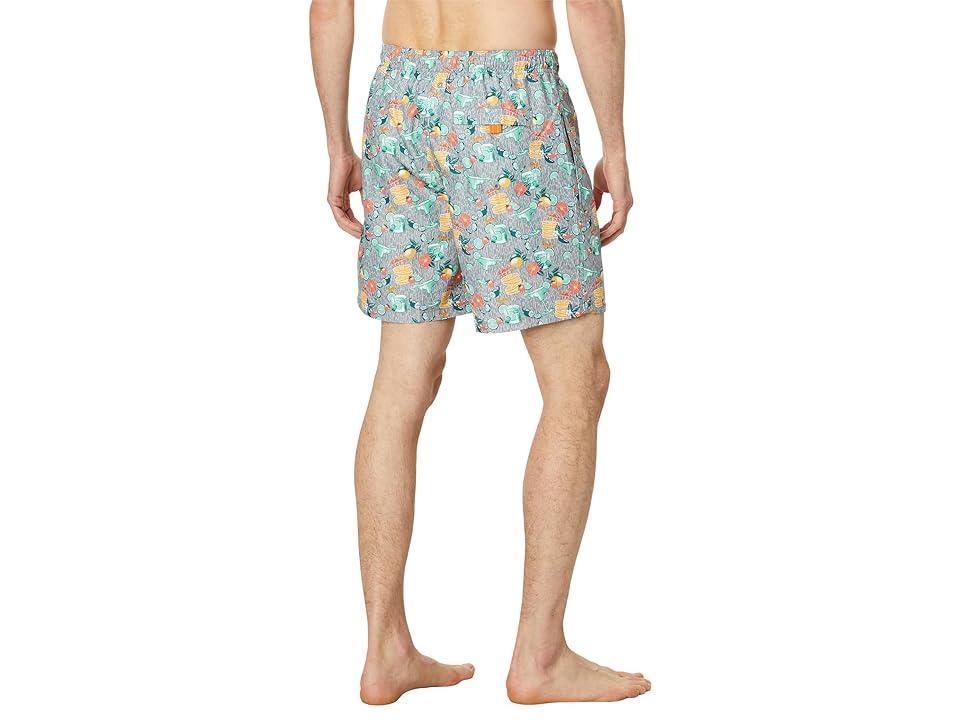 Tommy Bahama Naples Tales of a Cocktail 6 (Concrete Grey) Men's Swimwear Sets Product Image