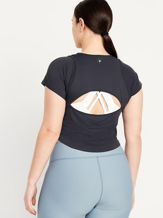 FlowForm Crop Cutout-Back Top Product Image