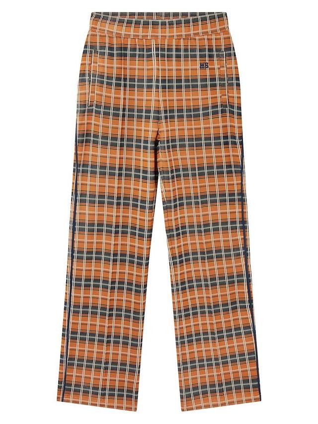 Mens Samuel Plaid Flared Track Pants Product Image