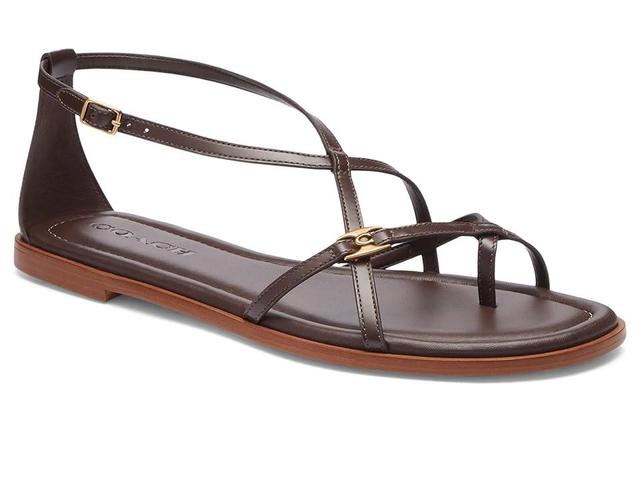 COACH Jenni Sandals (Maple) Women's Sandals Product Image