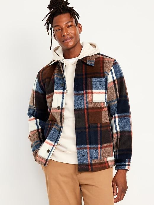 Plaid Chore Jacket Product Image