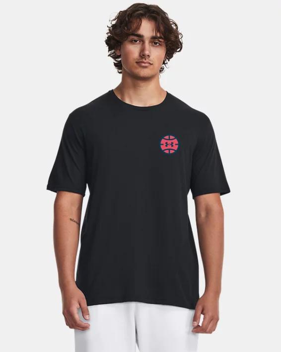 Men's UA Basketball Court Short Sleeve Product Image