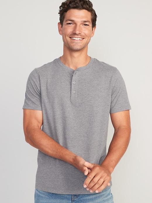 Soft-Washed Henley T-Shirt 3-Pack Product Image