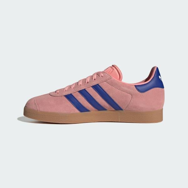 adidas Originals Mens adidas Originals Gazelle - Mens Shoes Semi Pink Spark/Gum/Lucid Blue Product Image