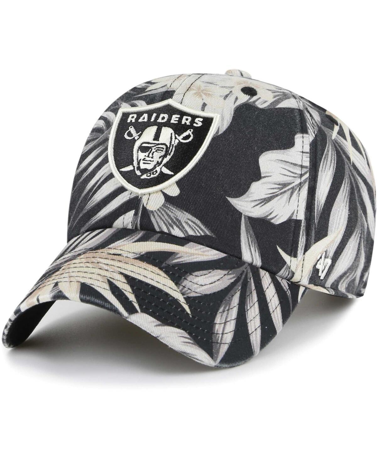 Womens 47 Black Las Vegas Raiders Tropicalia Clean Up Adjustable Hat at Nordstrom Product Image