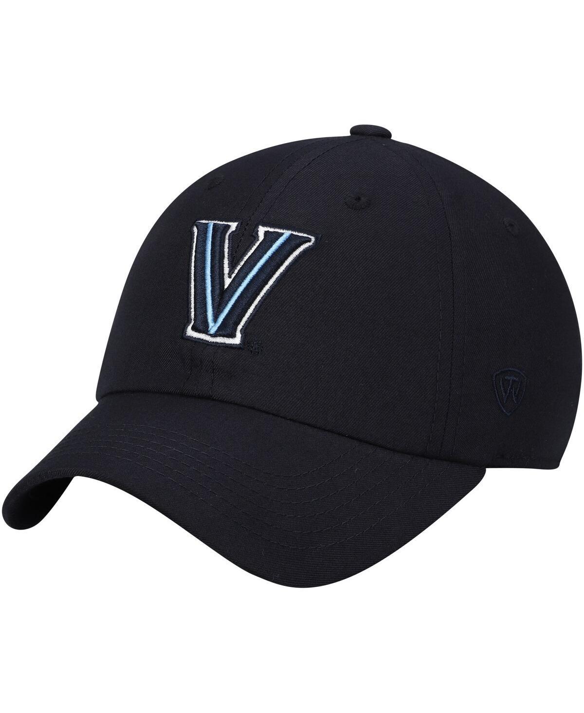 Mens Top of the World Navy Villanova Wildcats Primary Logo Staple Adjustable Hat Product Image