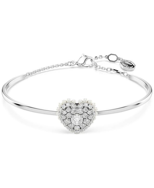 Swarovski Hyperbola Heart Bangle Bracelet Product Image