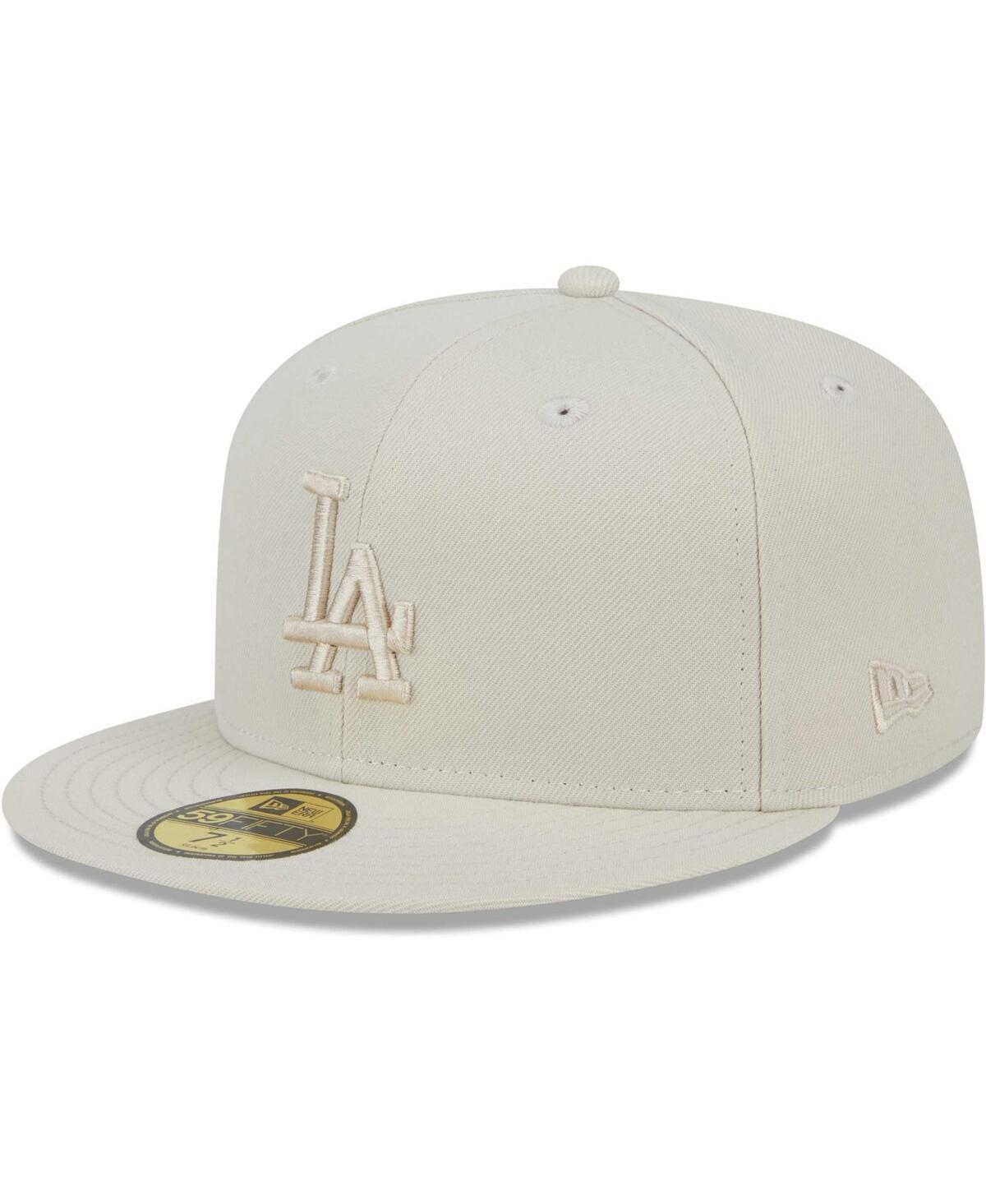 Mens New Era Khaki Los Angeles Dodgers Tonal 59FIFTY Fitted Hat Product Image