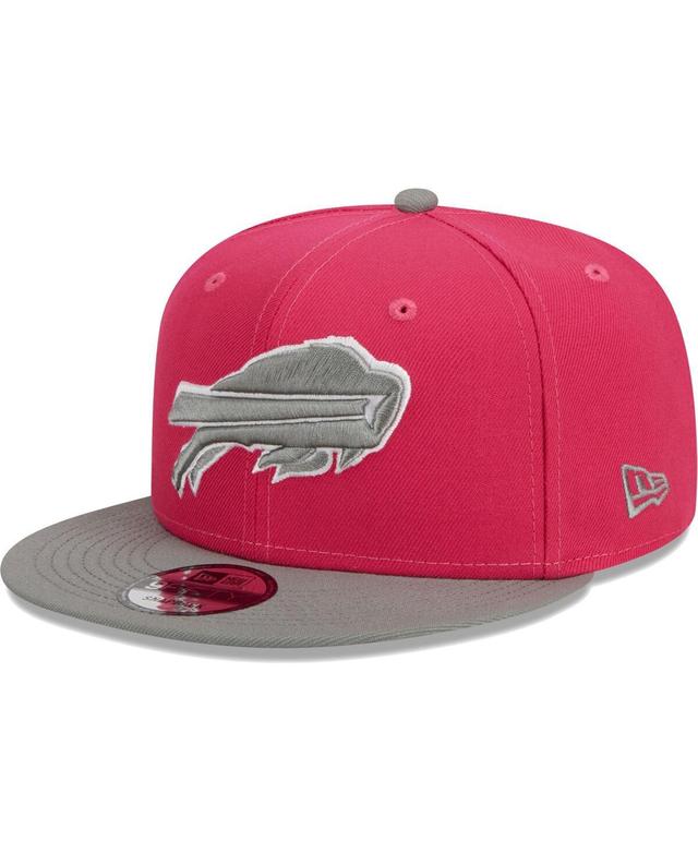 Mens New Era Pink/Gray Buffalo Bills 2-Tone Color Pack 9FIFTY Snapback Hat Product Image