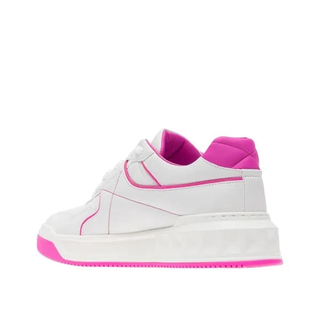 One Stud Low-top Sneakers In White Product Image