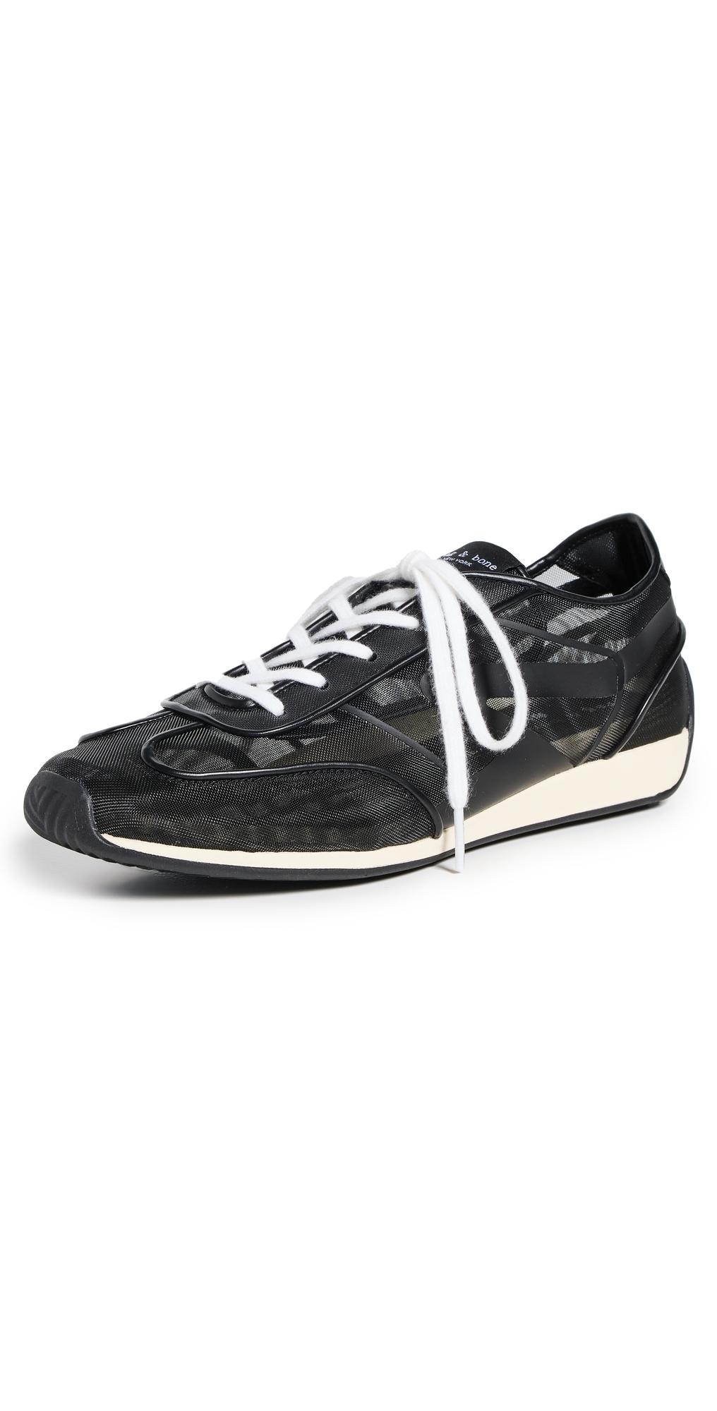 Retro Runner Slim Sneakers Black Product Image