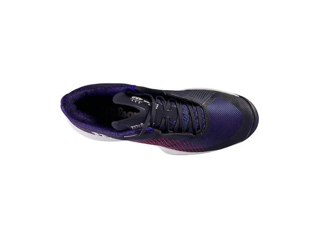 Wilson Kaos Swift 1.5 Tennis Shoes (Navy Blazer/Cooling Spray/Infrared) Men's Shoes Product Image