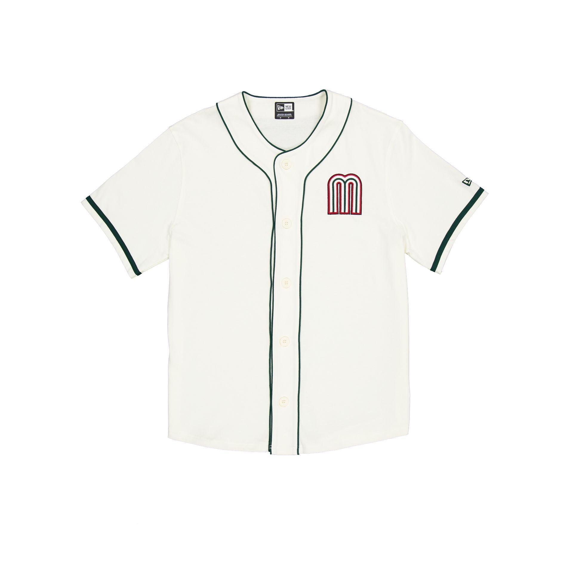 Mexico Baseball Ivory Jersey Male Product Image