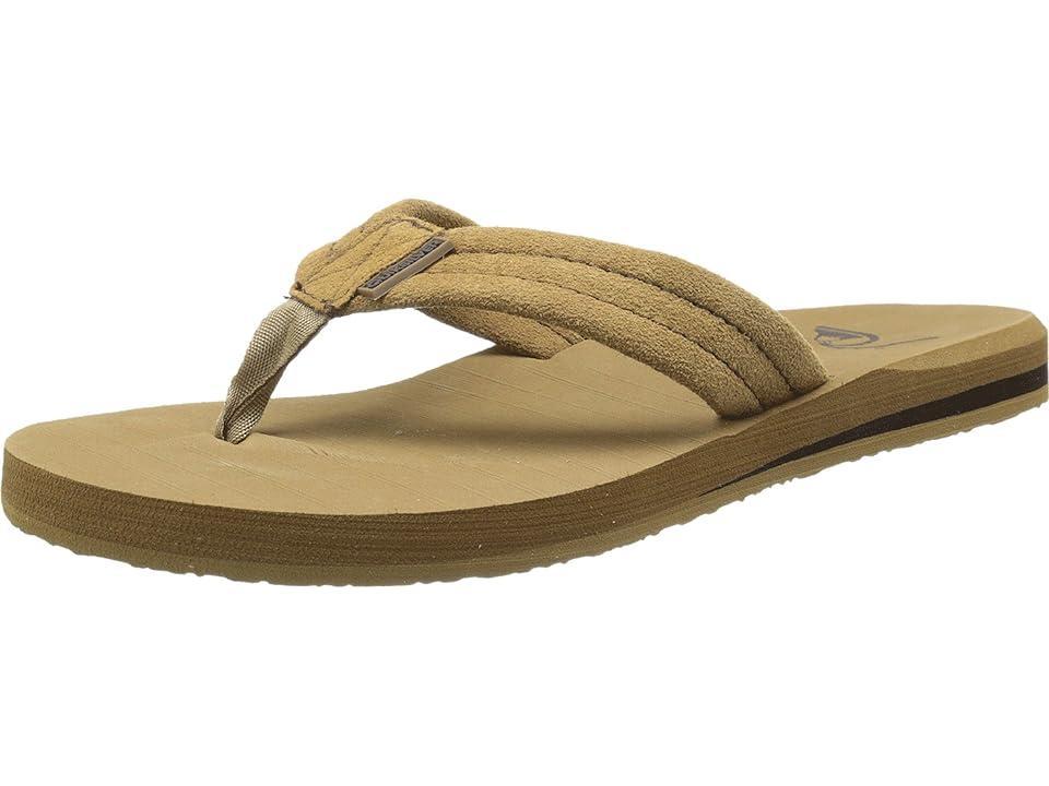 Quiksilver Carver Suede Solid) Men's Sandals Product Image