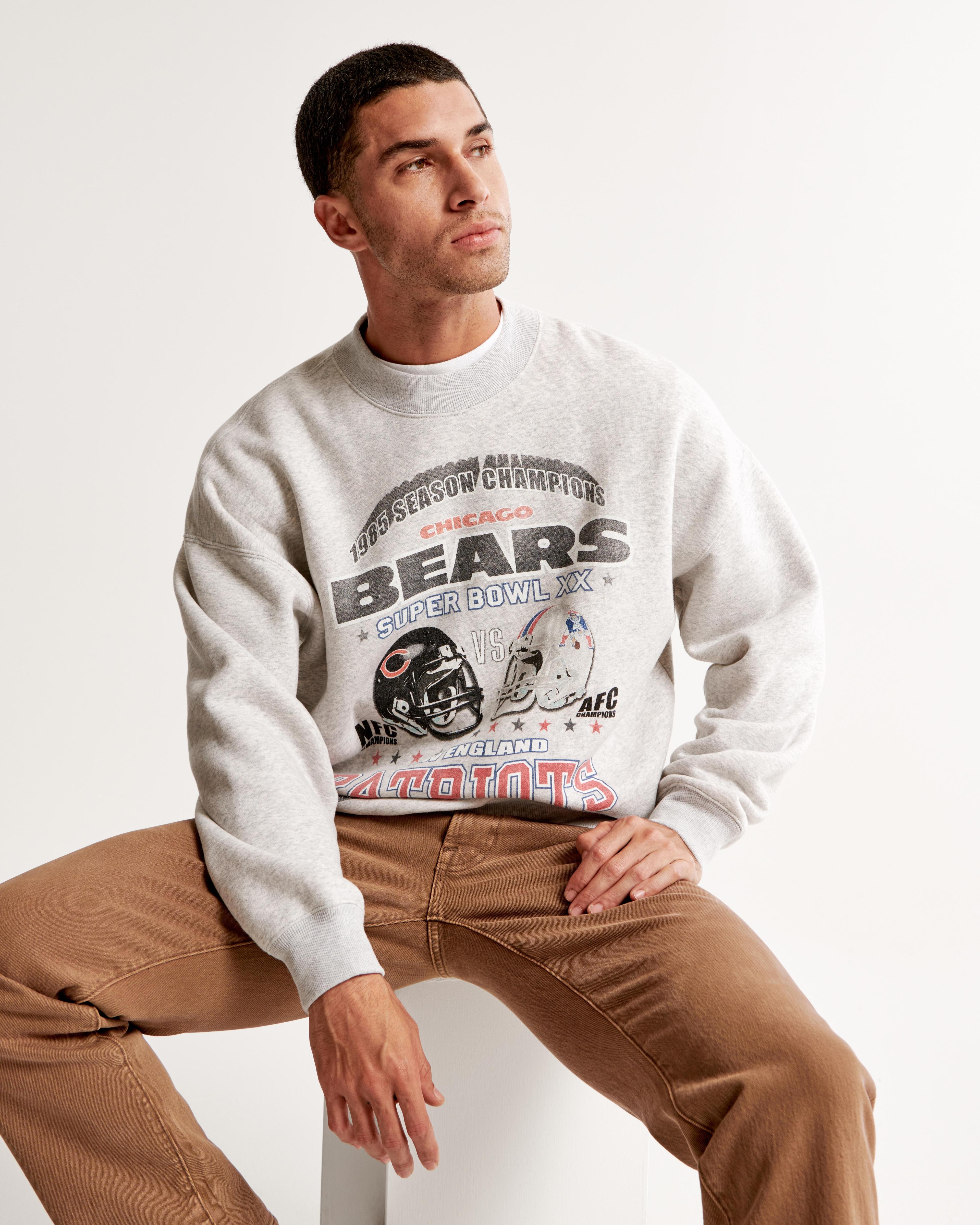 Vintage Super Bowl Graphic Crew Sweatshirt Product Image