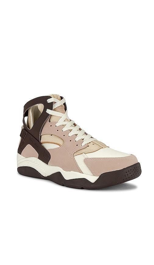 Nike Air Flight Huarache Nas Sneaker in Cream. - size 9 (also in 10, 7, 7.5, 8, 9.5) Product Image