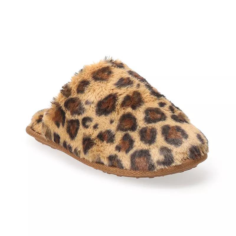 LifeStride Edgebound Womens Faux-Fur Slide Slippers product image