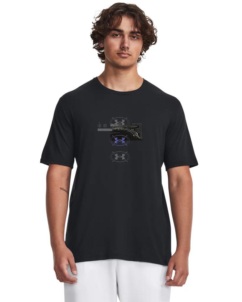 Men's UA Justin Jefferson Jet Smoke Short Sleeve Product Image