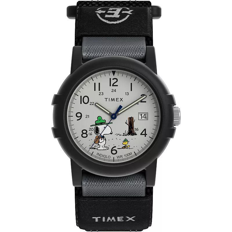 Timex Unisex Expedition x Peanuts Beagle Scout Fast Wrap Strap Watch - TW4B29100JT, Mens Black Product Image