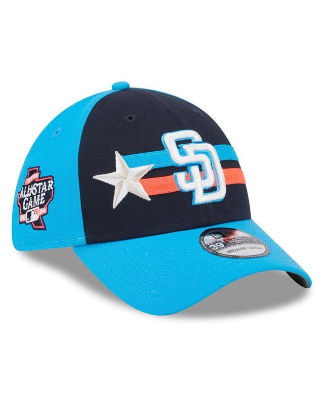 New Era Mens Navy San Diego Padres 2024 Mlb All-Star Game 39THIRTY Flex Hat Product Image