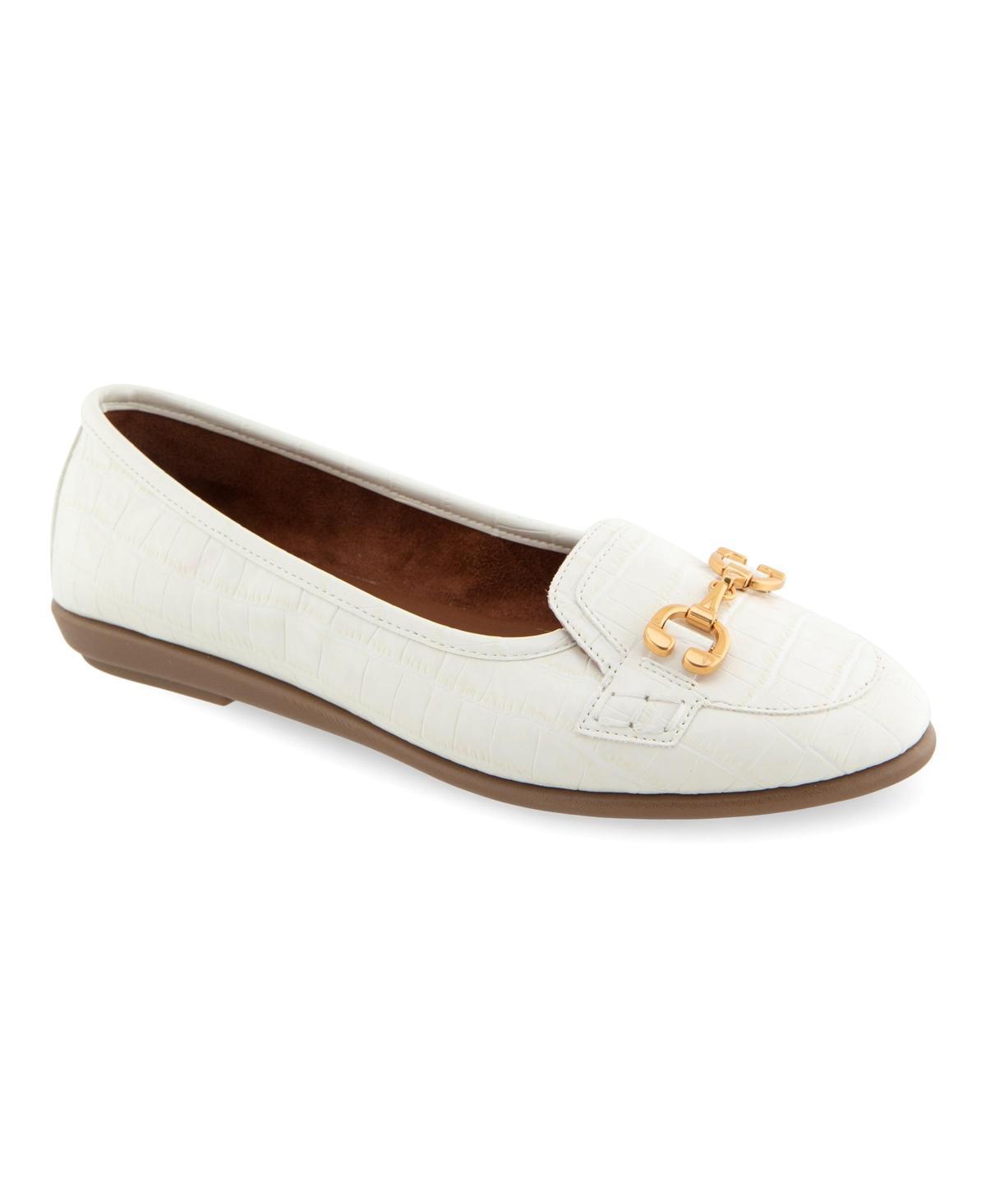 Aerosoles Womens Bobbi Buckle Ballet Flats Product Image