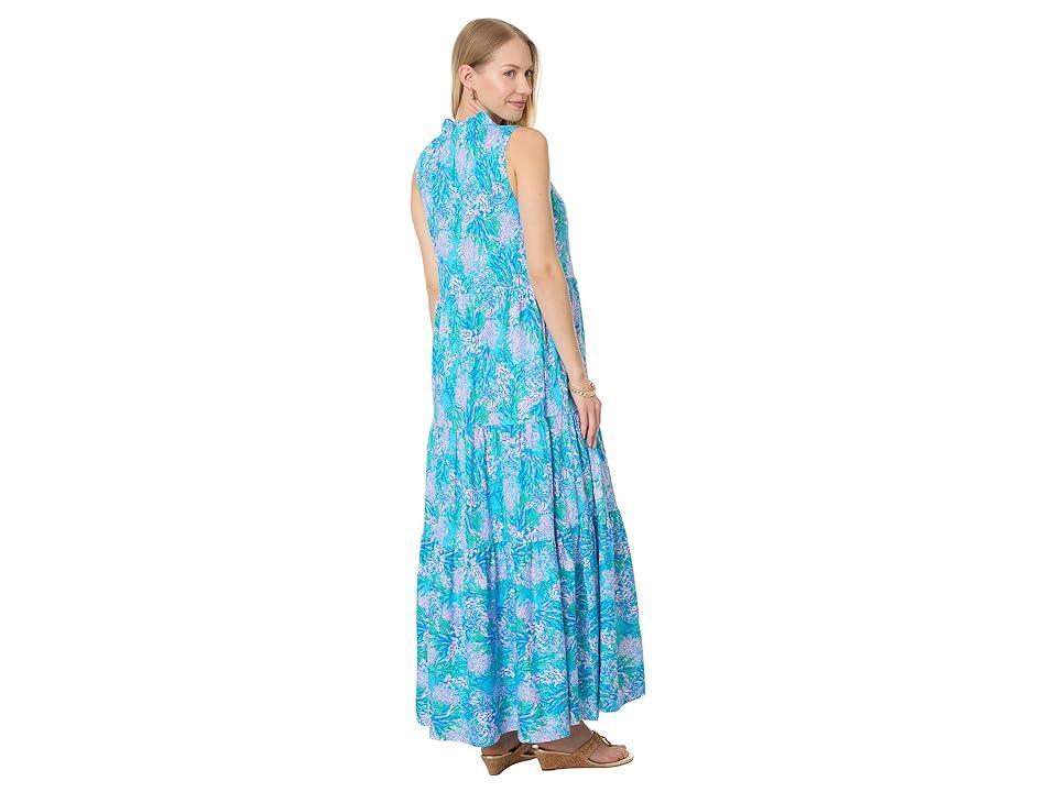 Womens Malone Floral Cotton Maxi Dress Product Image