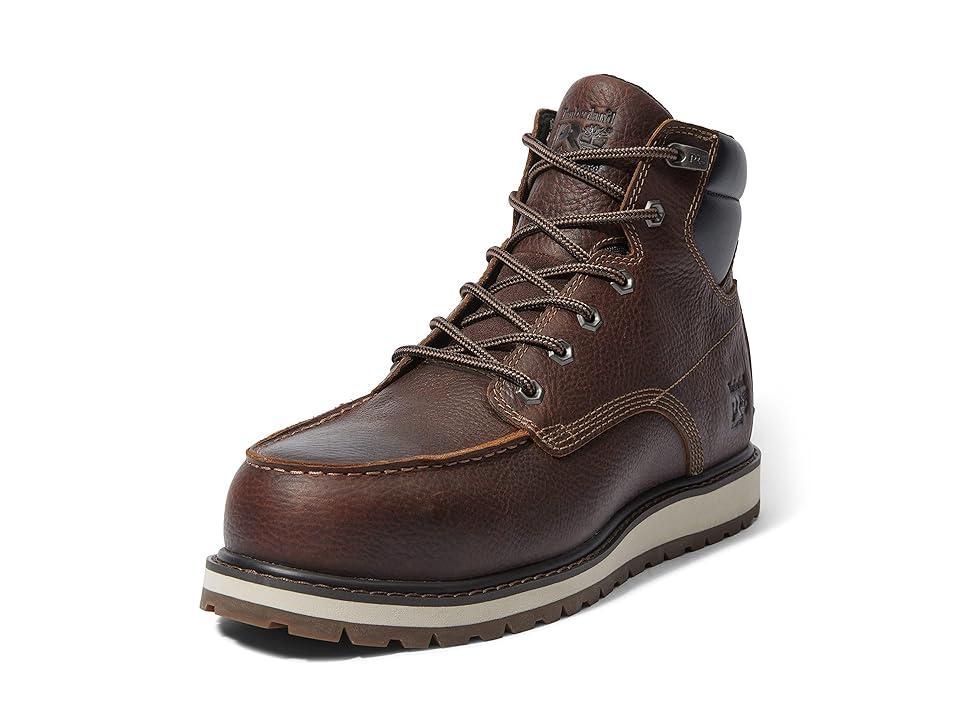 Timberland PRO Irvine Wedge 6 Alloy Safety Toe (Brown2024 NEW) Men's Shoes Product Image