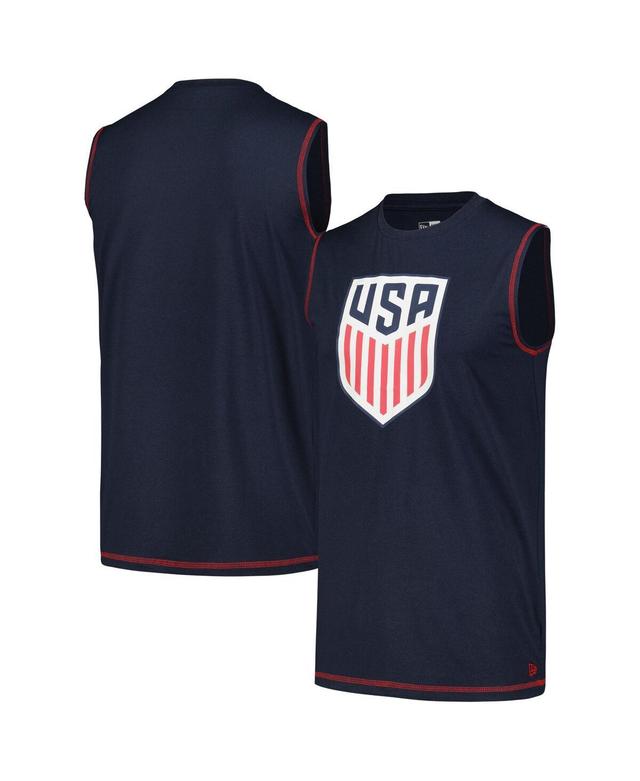 5th & Ocean Mens Navy Usmnt Active Tank Top Product Image