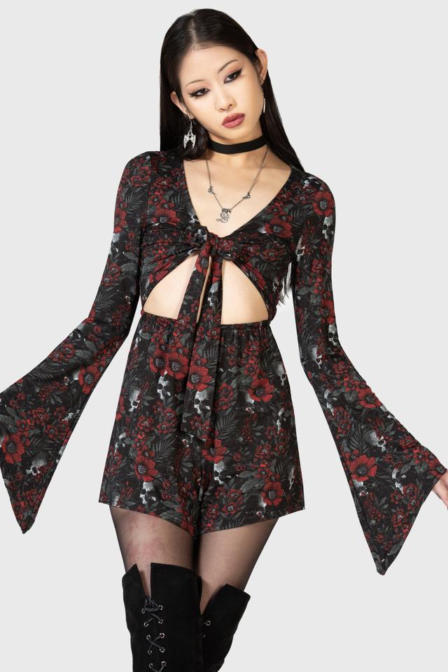 Bloodbloom Playsuit Female Product Image