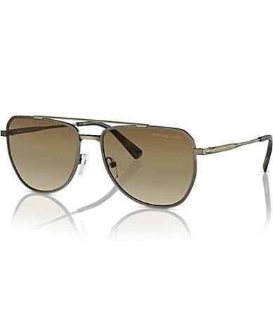 Michael Kors Womens Mk1155 58mm Aviator Sunglasses Product Image