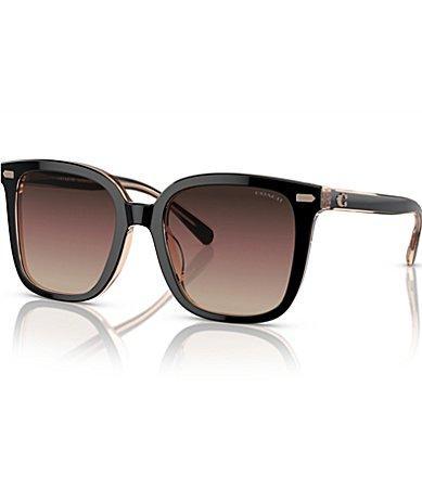 Beveled Signature Oversized Square Sunglasses Product Image