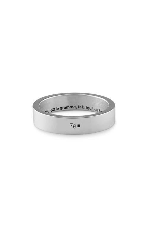 le gramme Mens 7G Sterling Silver Band Ring Product Image