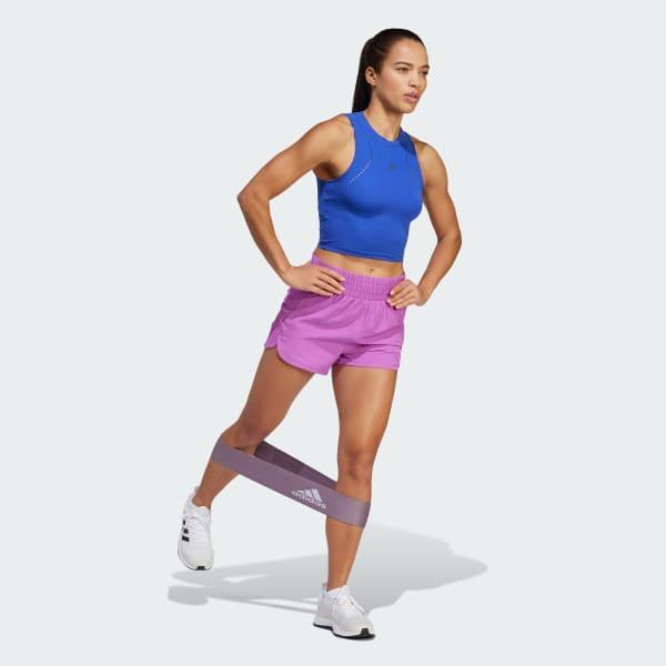 Pacer Training 3-Stripes Woven High-Rise Shorts Product Image