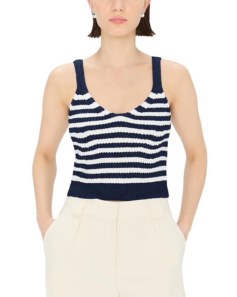 Womens Braylee Wool-Cashmere Striped Tank Product Image