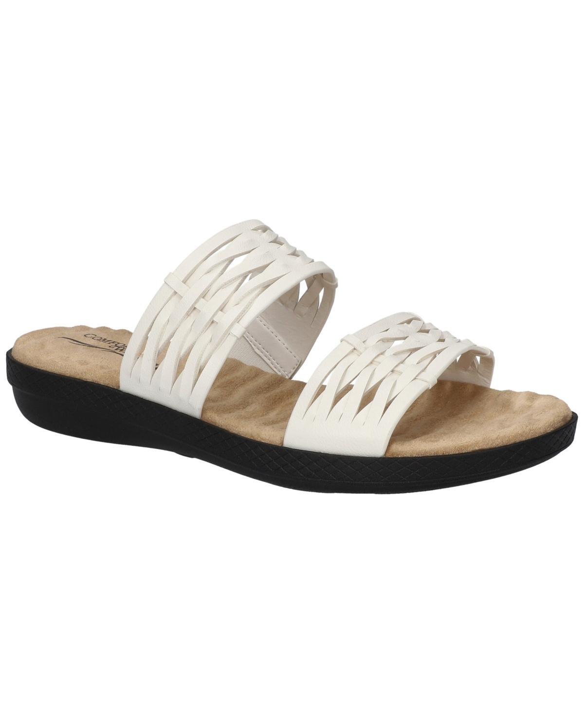 Easy Street Agata Womens Comfort Wave Slide Sandals Product Image