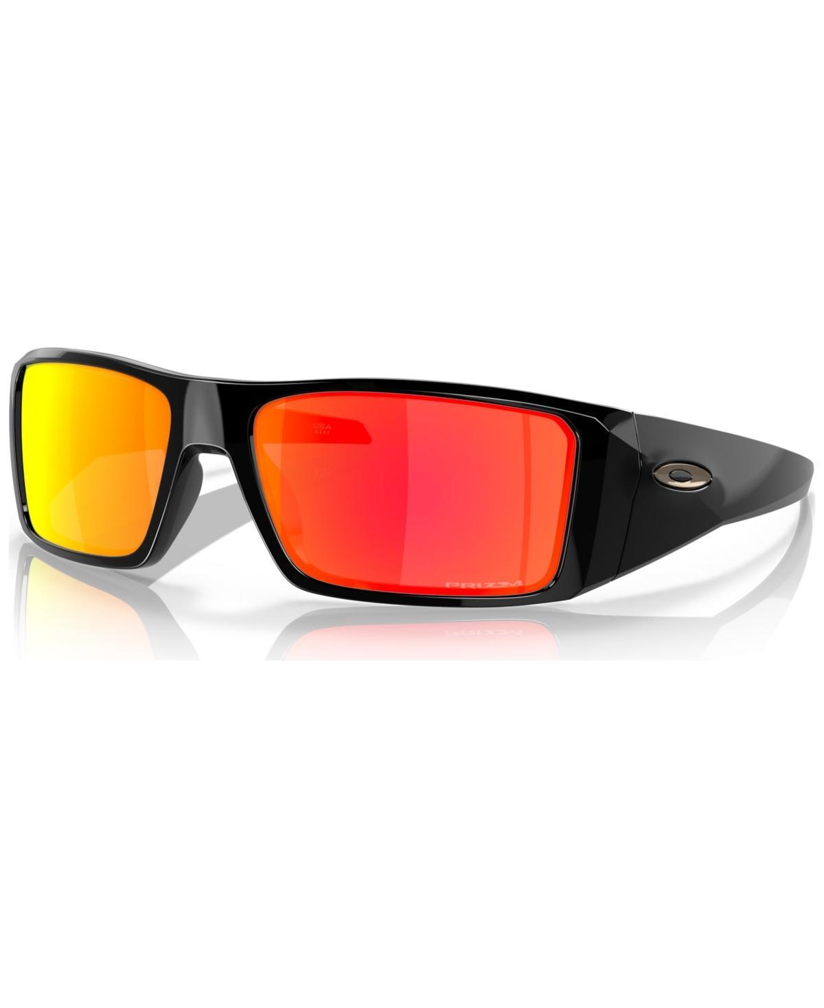 Oakley Heliostat 61mm Prizm Polarized Rectangular Sunglasses Product Image