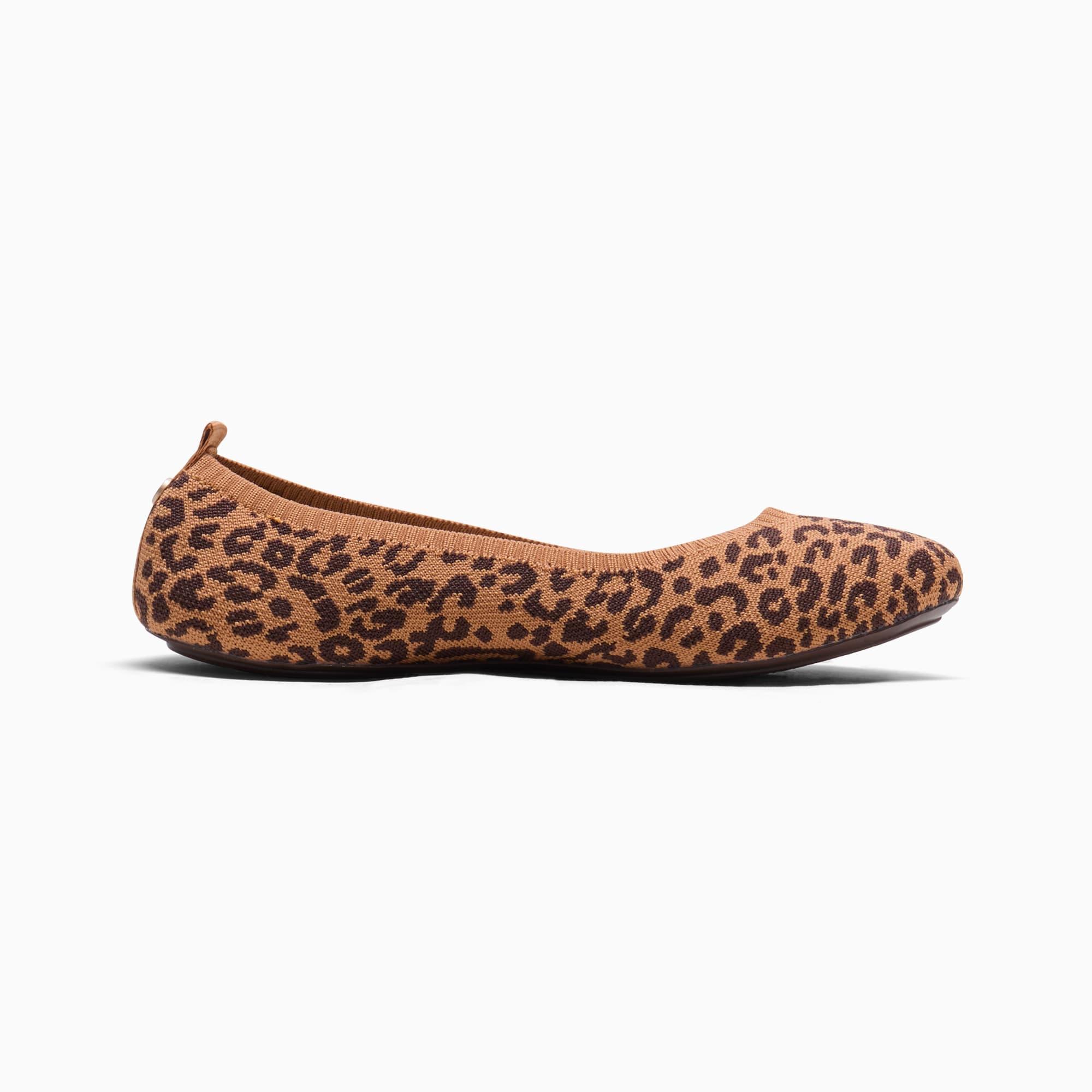 Ilana Leopard Women's Ballet Shoes Product Image