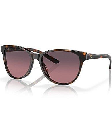 Costa Womens Catherine 57mm Polarized Round Sunglasses Product Image