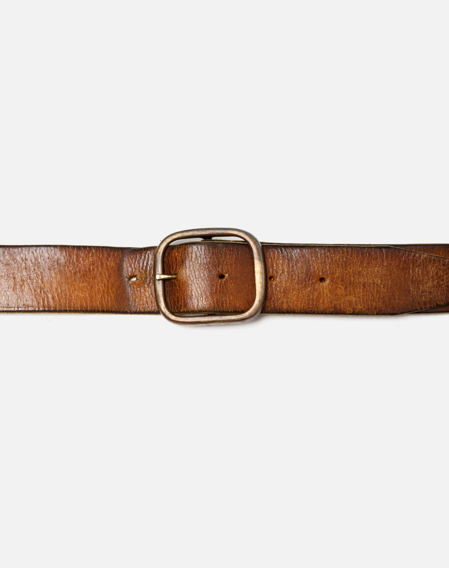 70s Painted Leather Belt - #53 Female Product Image