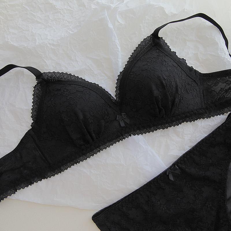 Wireless Lace Bra / Panty / Set Product Image