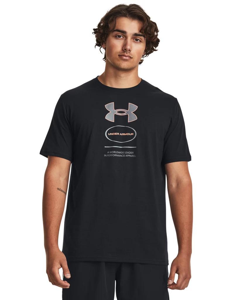 Mens UA Branded Gel Stack Short Sleeve Product Image