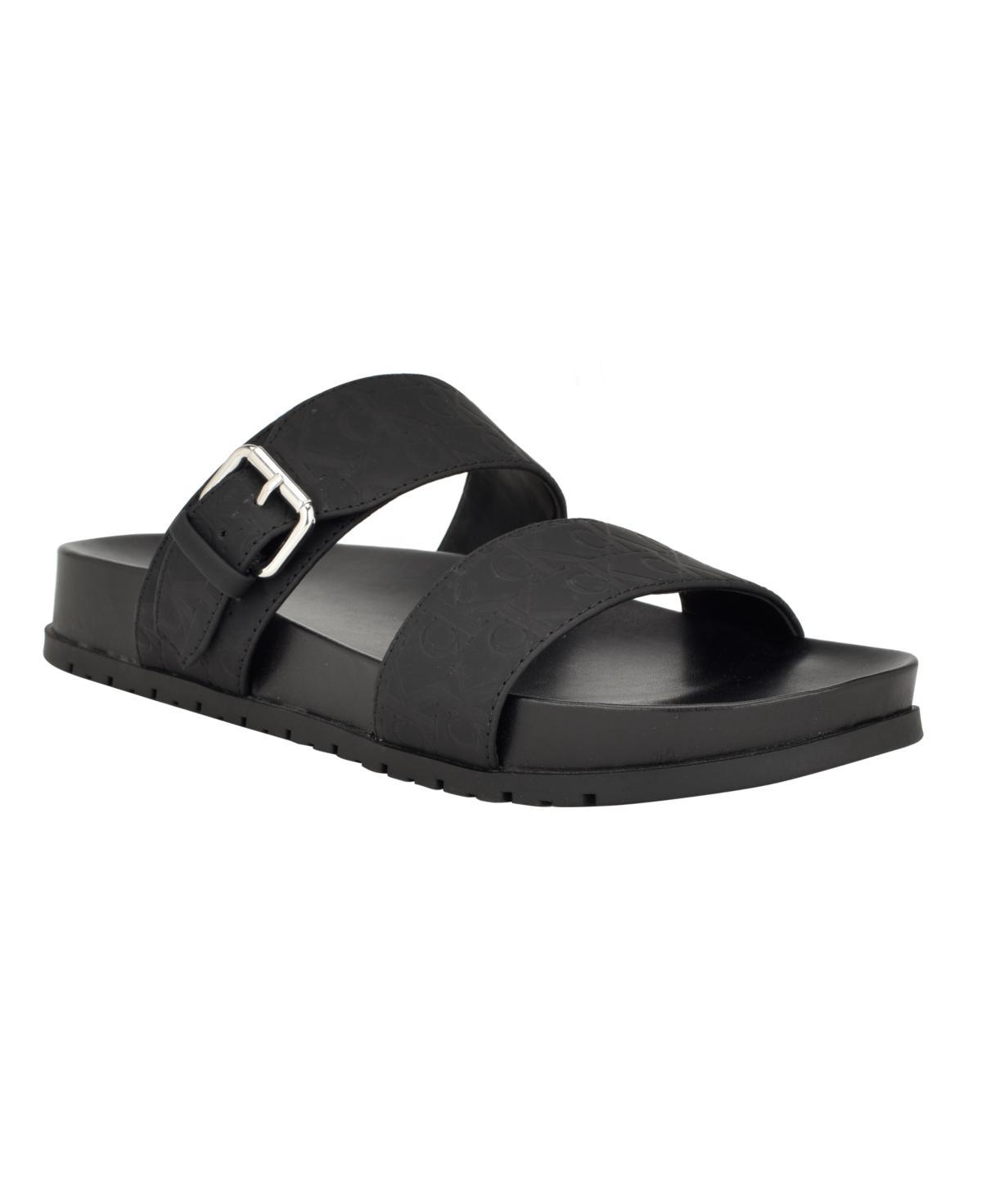 Calvin Klein Womens Landesa Slip-On Casual Sandals Product Image