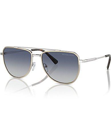 Michael Kors Womens Mk1155 58mm Aviator Sunglasses Product Image