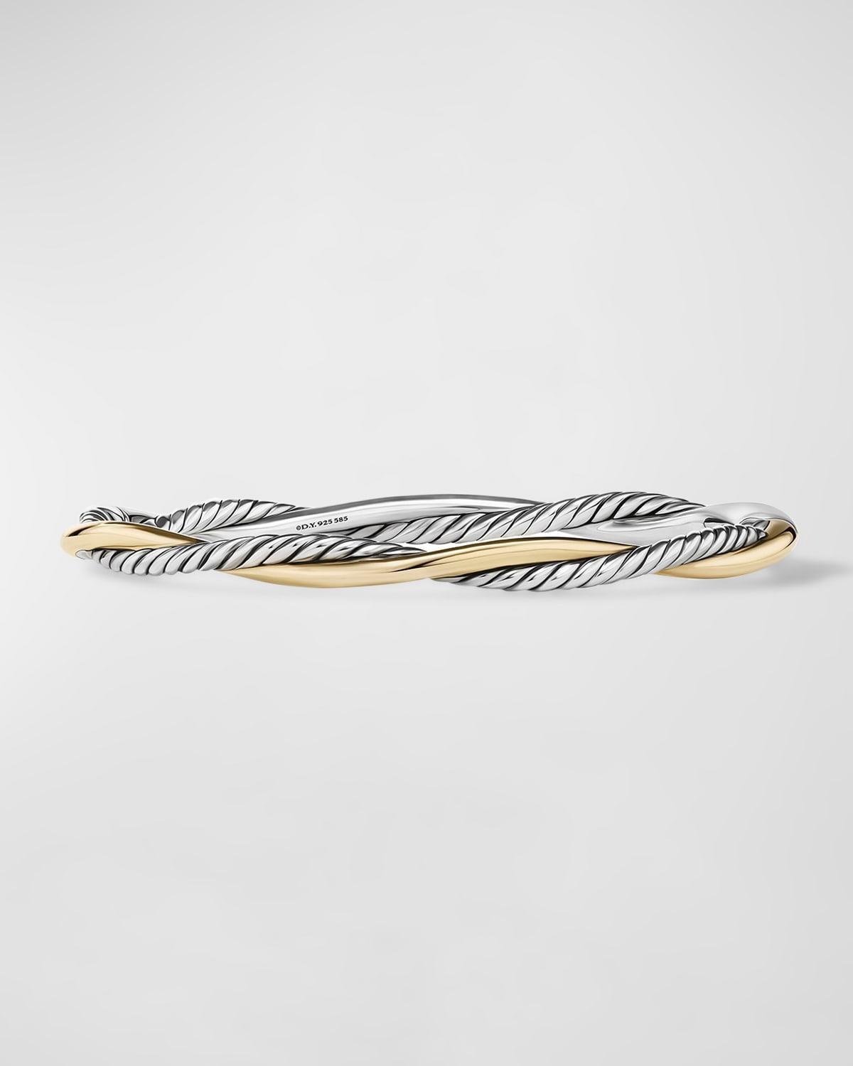 Womens Petite Infinity Bracelet in Sterling Silver Product Image