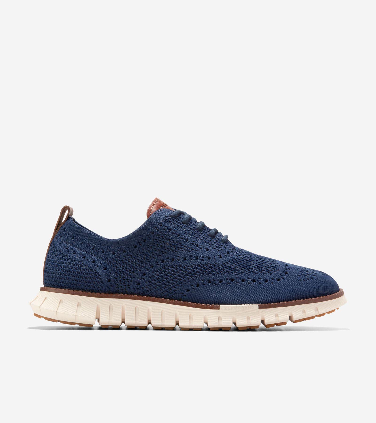 Cole Haan Originalgrand Remastered Stitchlite Oxford (Marine /Ivory) Men's Lace-up Boots Product Image