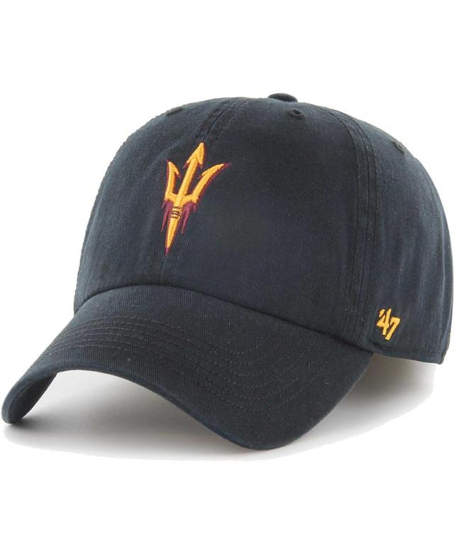 Mens 47 Brand Black Arizona State Sun Devils Franchise Fitted Hat Product Image